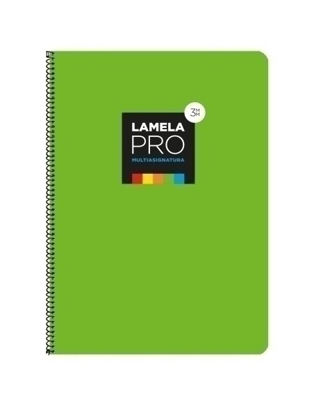 LAMELA BLOC t.DURA Fº 100h CDV. 3 VERDE - Pack de 5 unidades